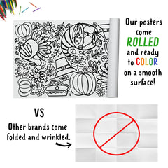 Tiny Expressions durable thick paper resists heavy coloring with crayons.