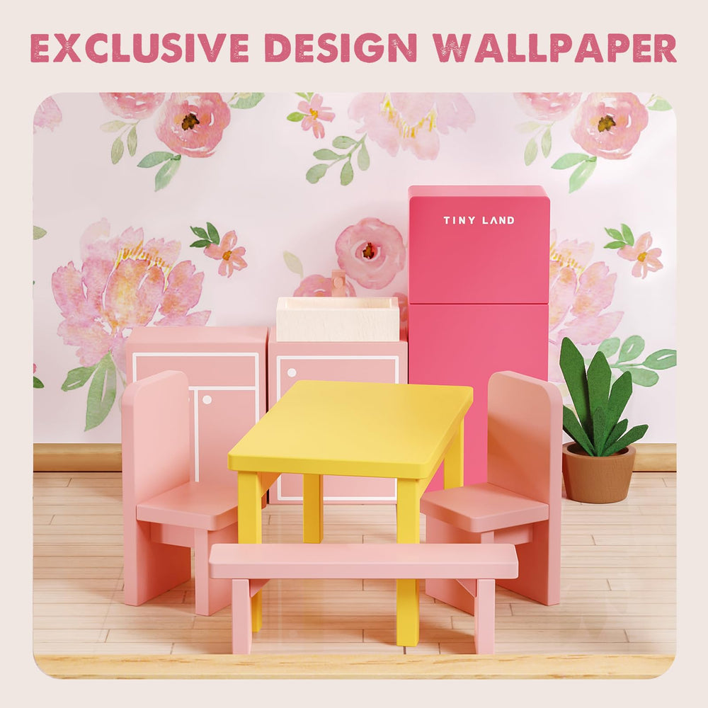 Tiny Land living room furniture enhances storytelling and role-play.