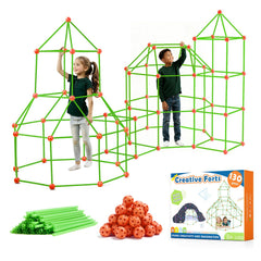 Tiny Land Fort Building Kit assembly helps kids craft sturdy, imaginative structures.