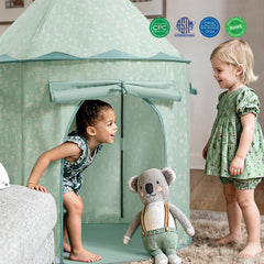 Tiny Land Play Tent spacious interior fits pillows and plush toys