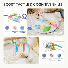 Tiny Land rolling bell adds gentle auditory cues during baby play.