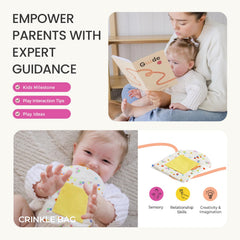 Tiny Land Montessori kit scene highlights hands-on, sensory learning opportunities.