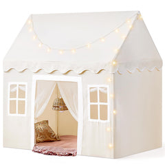Tiny Land play tent with LED lights creates cozy indoor ambience for kids