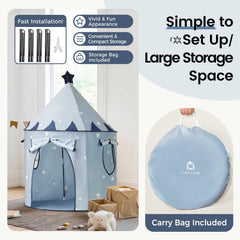 Tiny Land pop-up tent quick setup highlights easy, hassle-free assembly