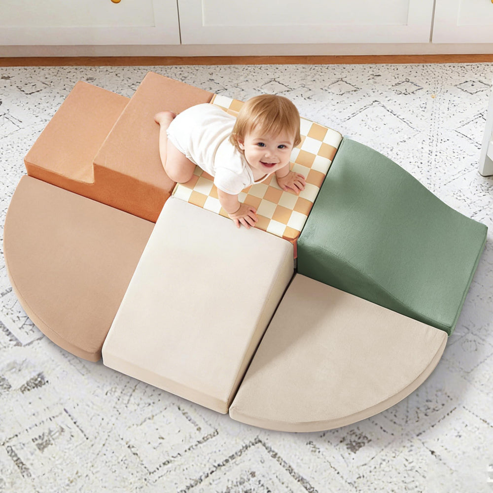 Tiny Land soft foam climbing blocks cubes for safe crawling and creative play