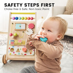 Tiny Land walker non-toxic finish ensures safe, family-friendly play
