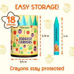 TinyGeeks durable construction withstands enthusiastic coloring sessions