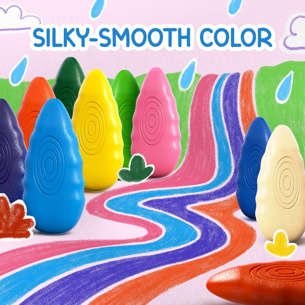 TinyGeeks compact art set shown for early artistic exploration at home or daycare.