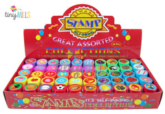 TINYMILLS 50-pcs assorted stampers pack for kids crafts and party activities.