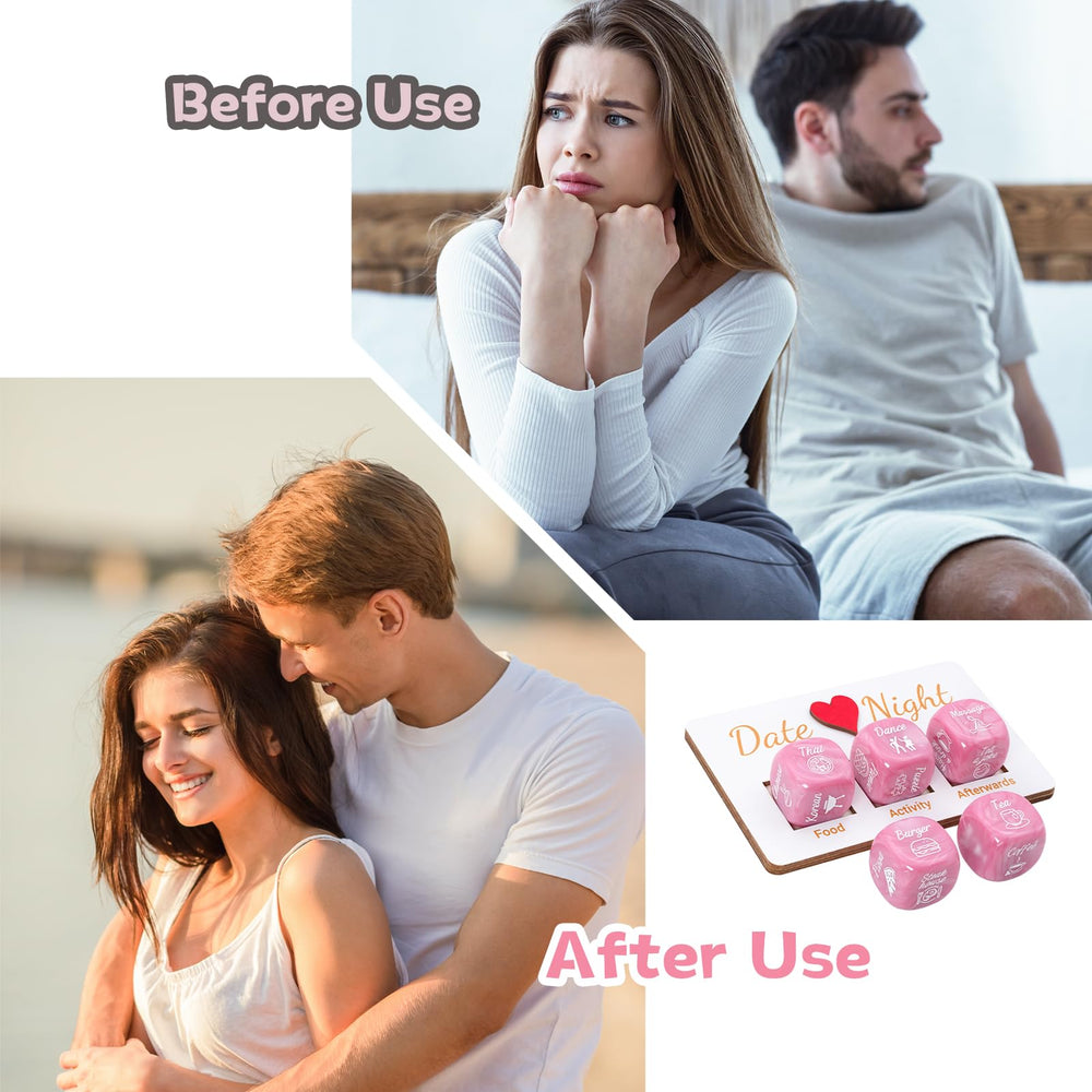 Tinzum Date Night Dice customizable blank die for personal ideas.