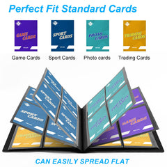 TiopLior acid-free polypropylene material protects cards from bending.