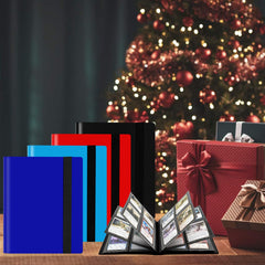 TiopLior navy binder is durable and acid-free.