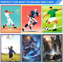 TiopLior color-coded sleeves help organize a growing card collection.
