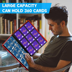 TiopLior elastic strap keeps cards securely in place during transport.