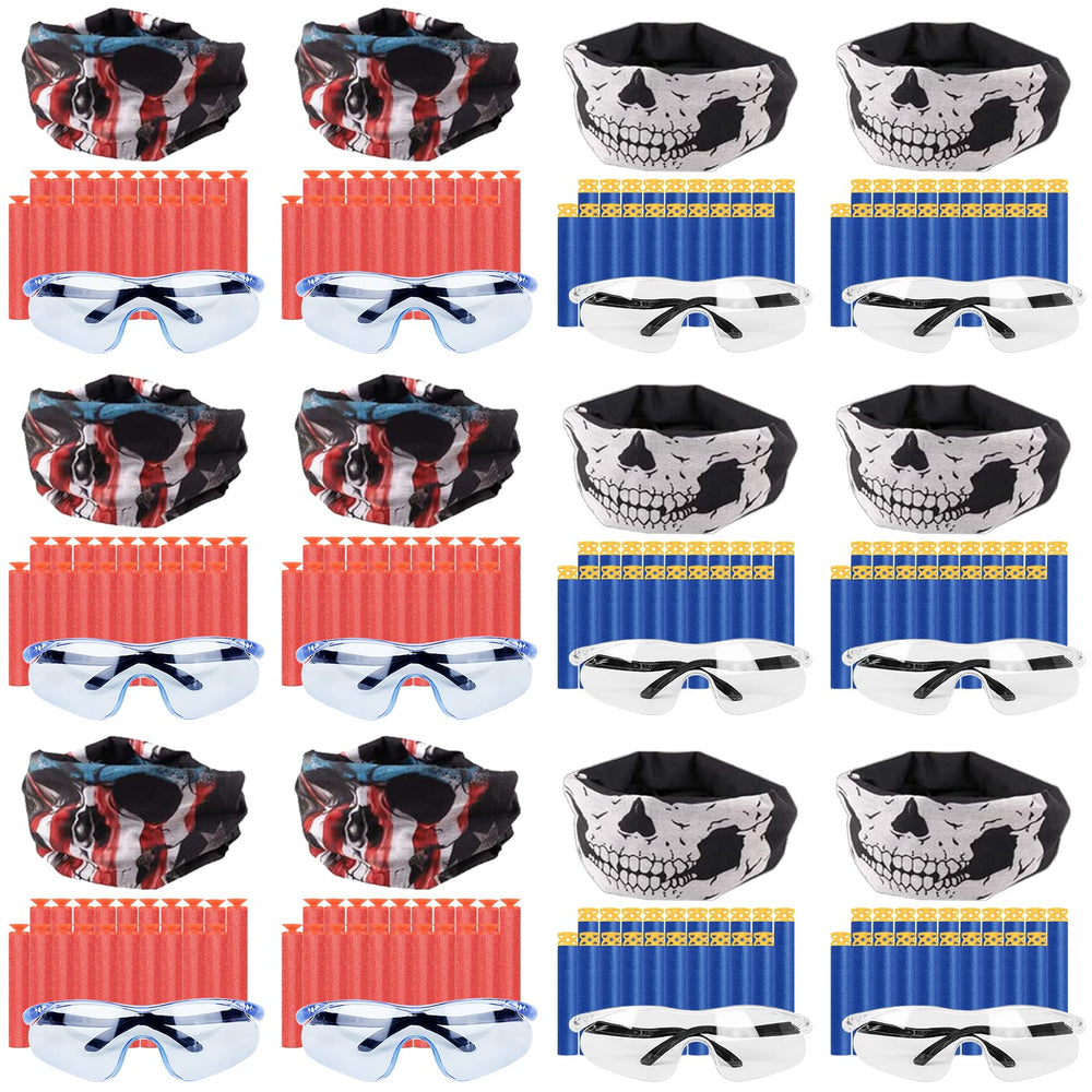 TiopLior Nerf gun party sets package for action-ready, safe play.
