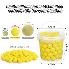 TiopLior Nerf Rival-compatible ammo offers safe, soft play.