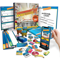 Tipsy Land Big Sweep item cards spread for strategic prize grabbing