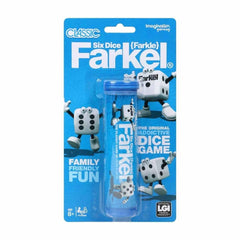 Tipsy Land Classic Farkel Dice Tube front packaging for family gaming.