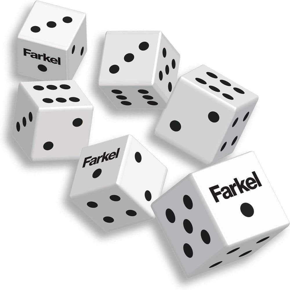 Tipsy Land Classic Farkel Dice Tube travel-compact for easy road trips.
