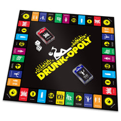Tipsy Land Drunk-Opoly dice ready for chaotic rounds.