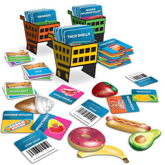 Tipsy Land shopping list cards prepared for planning and chaos