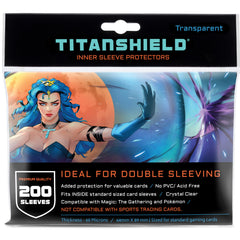 TitanShield 200 inner sleeve double protection for trading cards