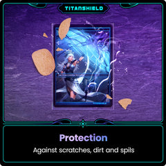 TitanShield durable sleeves support frequent shuffling for ongoing tabletop sessions