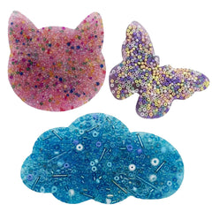 Titata cloud-shaped skin picking fidget toy with beads for calm focus