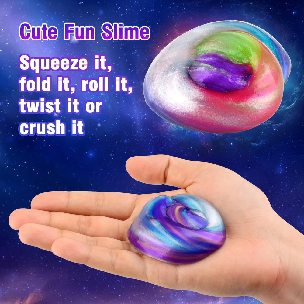 TITRITH soft, nonsticky slime invites squeezing and kneading without mess