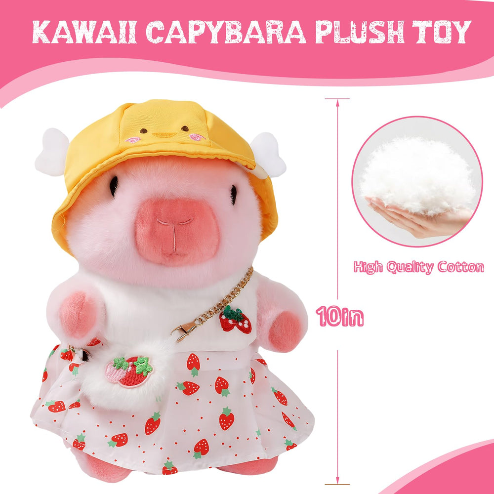 TITQWOP Capybara plush sweater collection enables cozy seasonal styling