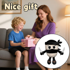 Tiuyov Italian Brainrot decor plush on desk adds whimsical character to any space.