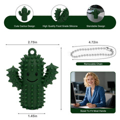 Tizuxa spiky grippie stim keychain offers portable anxiety relief on the move