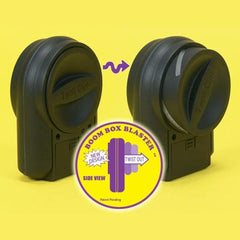 T.J. Wisemen remote fart machine remote reaches 100 feet through walls.