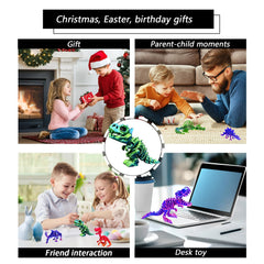 TJYZGXQ dinosaur skeleton set ready for gifting and display.