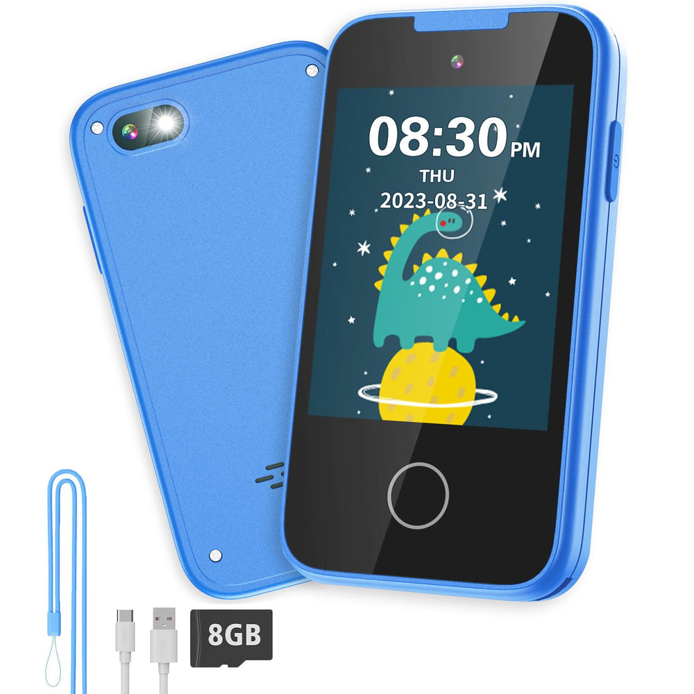 TKECWOB Kids Phone Dual-Camera captures clear selfies and family moments.