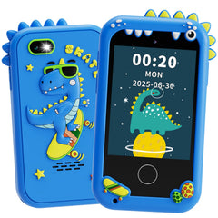 TKECWOB kids smart phone toy with dinosaur front design for active play