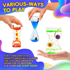 TKTM timer in kids’ hands used for calm moments and attention.