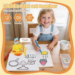 TLANDE drawing robot with voice interaction strengthens word-image associations during learning sessions
