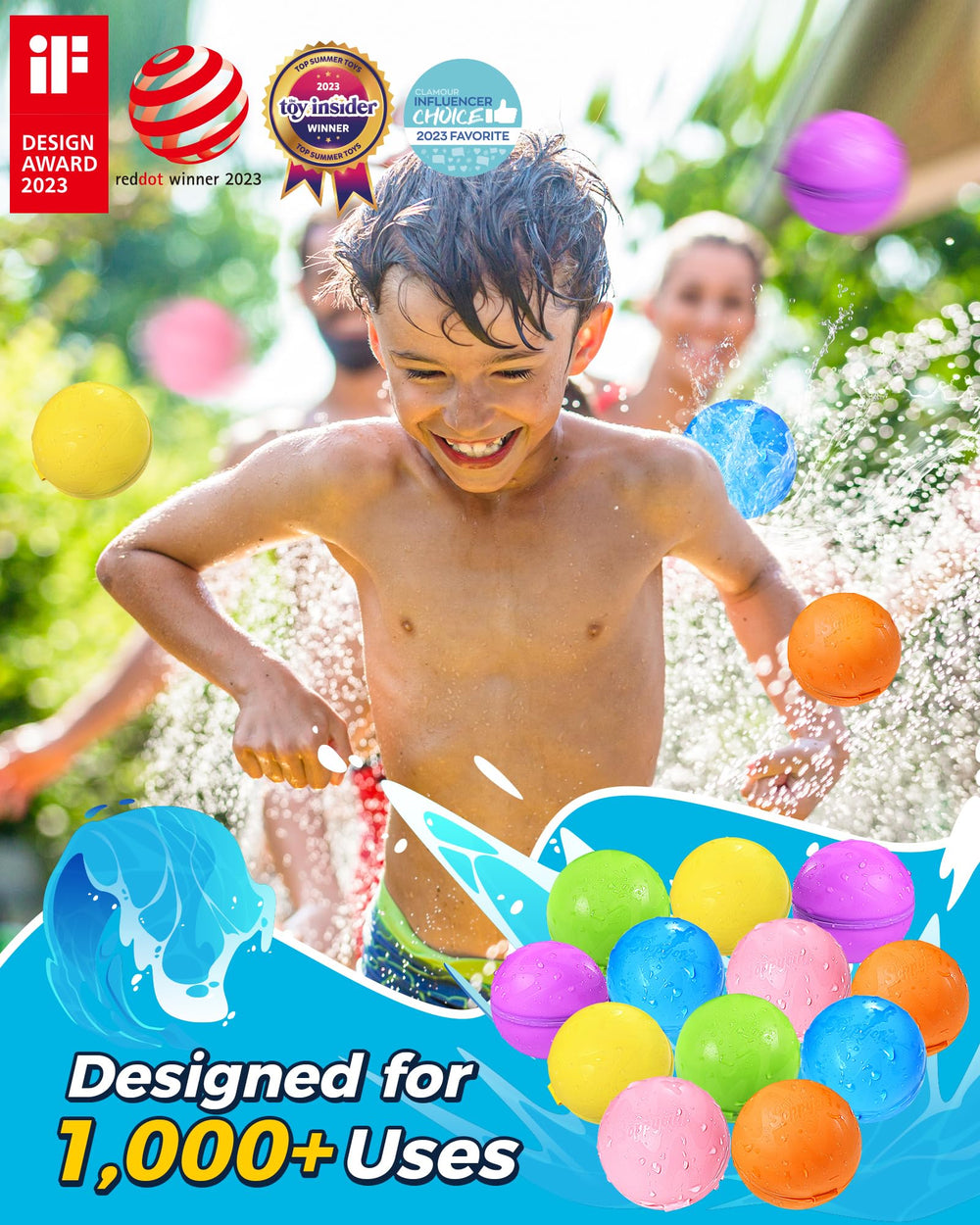 TLITLIMOM SOPPYCID auto-fill water bombs save time and mess.