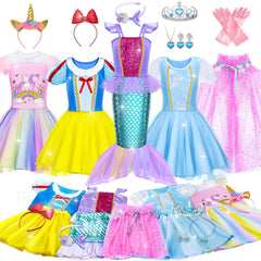 Tlooe princess dress set top variety for creative outfit changes.