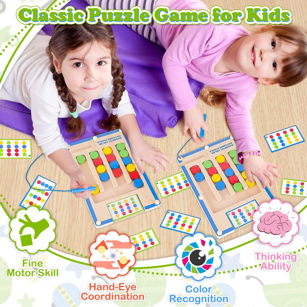 TMGOT four color pieces support color recognition and pattern play