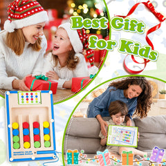 TMGOT sturdy wooden construction ensures durable, kid-friendly play