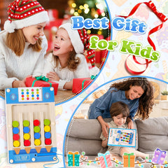 TMGOT wooden maze activity board designed for travel and classroom practice.