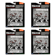 TMNT B&W four-pack accessories enhance display and display variety