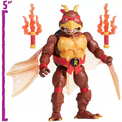 Paint detail on TMNT Raph Godzilla figure enhances collectible appeal.
