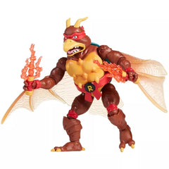 Close-up of TMNT x Godzilla Raph sculpt details.