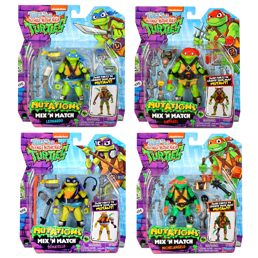 TMNT Mix N Match bundle: collectible figures entice kids and collectors alike.