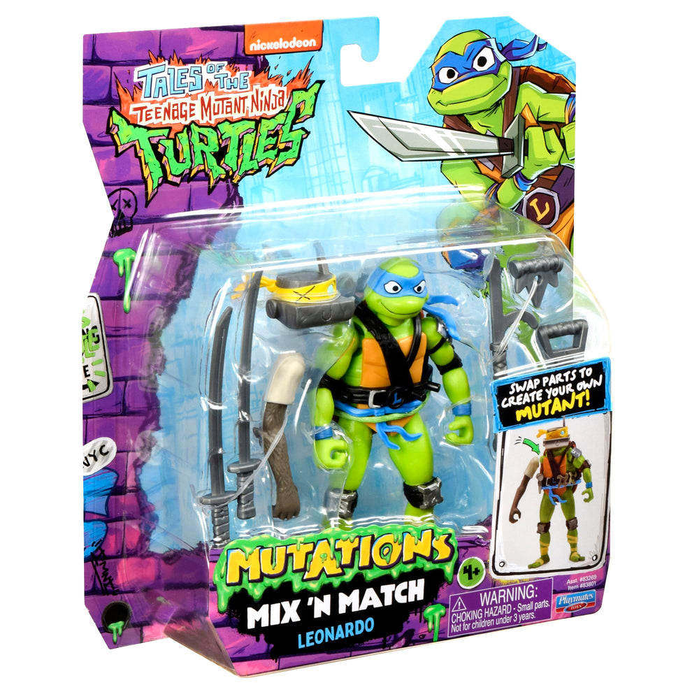 TMNT Mutations Mix & Match custom mutant creation possibilities for creative play