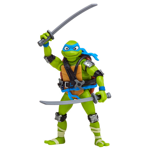 TMNT Mutations Mix & Match Leonardo front view for authentic display and play