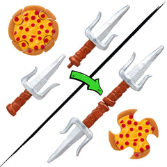 TMNT Raphael accessories set offers mutating play possibilities with each piece.